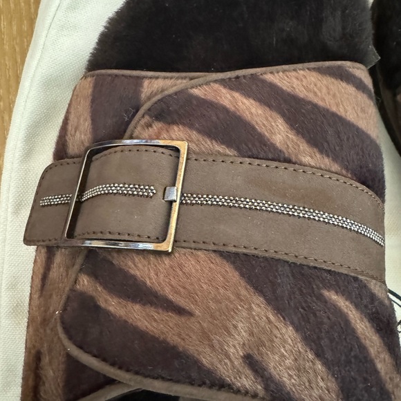 BNW Peserico sandals with fur 🔥🔥 - Picture 3 of 7